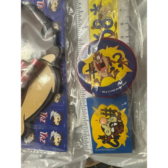 Looney Tunes Taz Desk Accessories Set By Stylus Trends 1999 - Picture 2 of 5